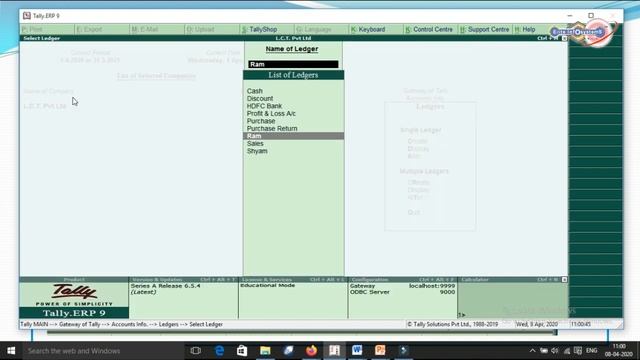 Day : 10 : Learn Tally ERP in Hindi || Trial Balance смотреть онлайн