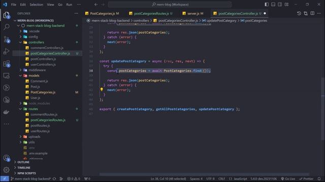 MERN stack Blog app using Tailwind CSS - 52 - post categories (backend) смотреть онлайн