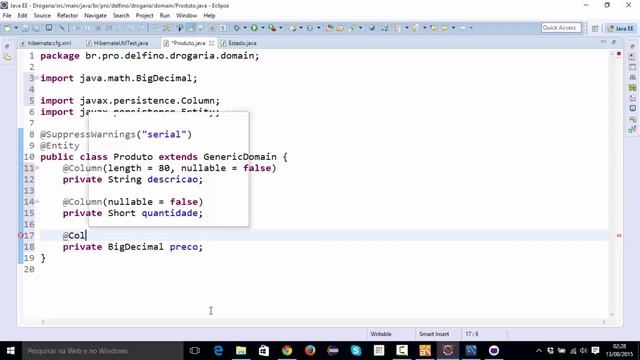 [Programação Web com Java] 146 - Entidade Produto смотреть онлайн