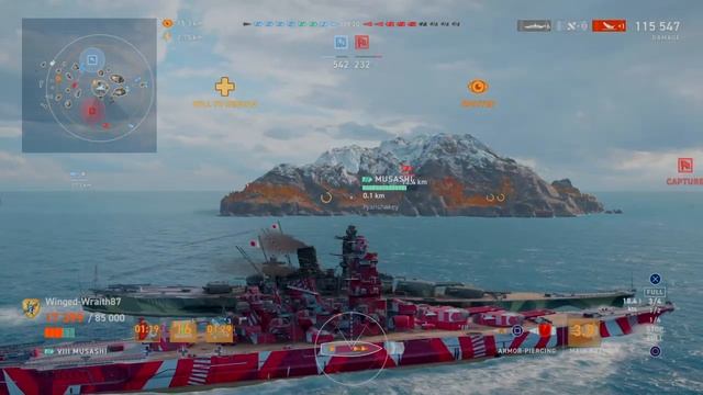 World of Warships: Legends_decent musashi game смотреть онлайн