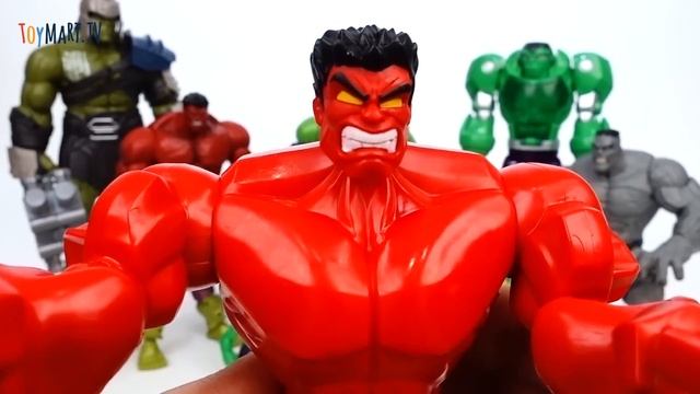 Hulk Toys Collection~! Grrrr No One Is Match For Hulk - ToyMart TV смотреть онлайн