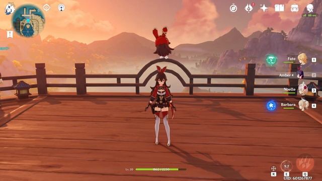 Amber Plushie Dance and BOOM! Genshin Impact смотреть онлайн