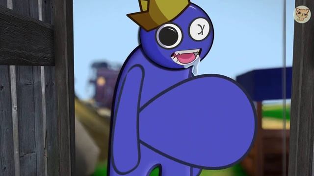 Fat Rainbow Friends Poop Animation 3 смотреть онлайн