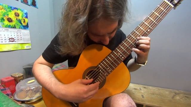 Звучит новая семиструнная гитара мастера А. Хорина. "Я нигде дружка не вижу" Сихра, исп. А. Тонких. смотреть онлайн