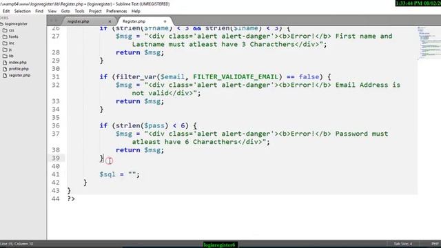 Dynamic Login Register System With CRUD (Part - 6) смотреть онлайн