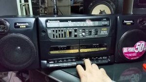 Panasonic RX-CT870 radio cassette with aux input boombox
