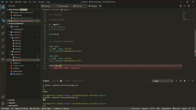 Session 3 Day 2: Python (A-Z) Basics to Advance | Python Tutorials for Beginners смотреть онлайн
