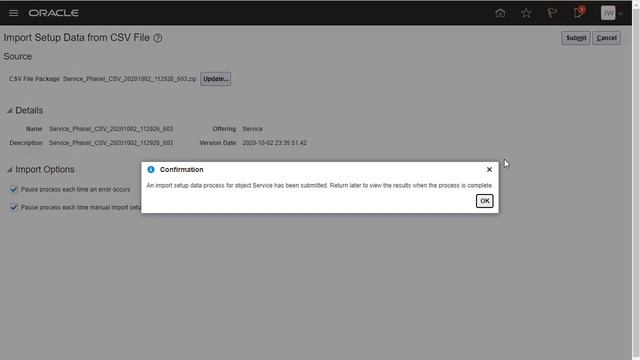 Setup | Import Offering Setup Data from CSV смотреть онлайн