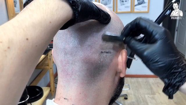 БРИТЬЕ ОПАСНОЙ БРИТВОЙ / КАК ПОБРИТЬ ГОЛОВУ / БРИТЬЕ ГОЛОВЫ смотреть онлайн