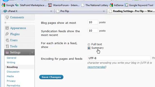How To Set Up Wordpress Blog - Settings After Installation смотреть онлайн