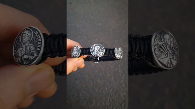 Женский браслет из серебра. Казанская Богоматерь, Семистрельная Богоматерь, Святая мученица Матрона смотреть онлайн