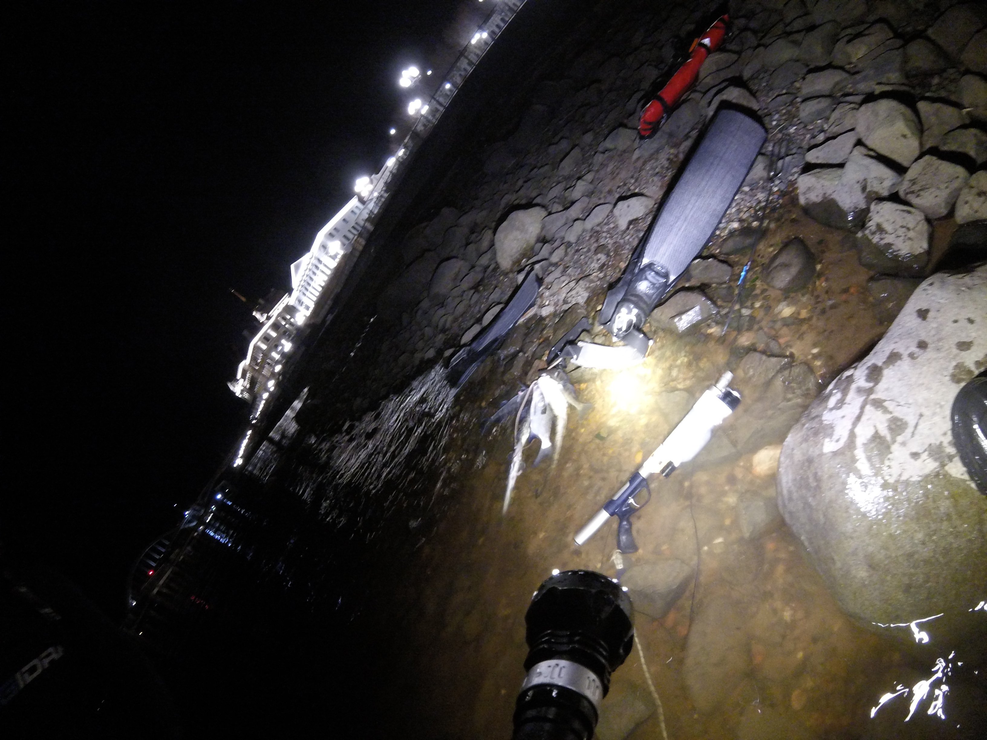 Подводная охота с Юрой,  конец марта 2024 г.