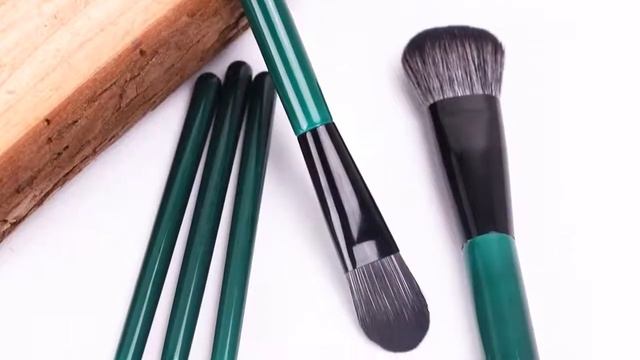 Rancai 12pcs high quality makeup brushes set foundation powder blush eyeshadow sponge brush wool смотреть онлайн