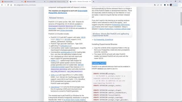 PostgreSql 01. Tutorial de PostgreSQL - Instalación y habilitación de Postgis смотреть онлайн