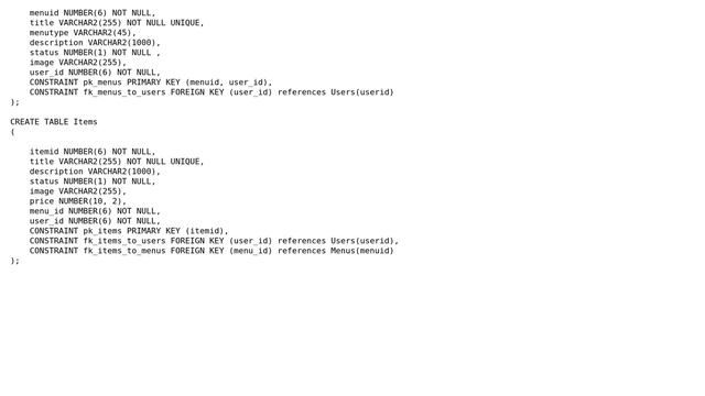 Databases: "ORA-02270: no matching unique or primary key for this column-list" on table creation смотреть онлайн
