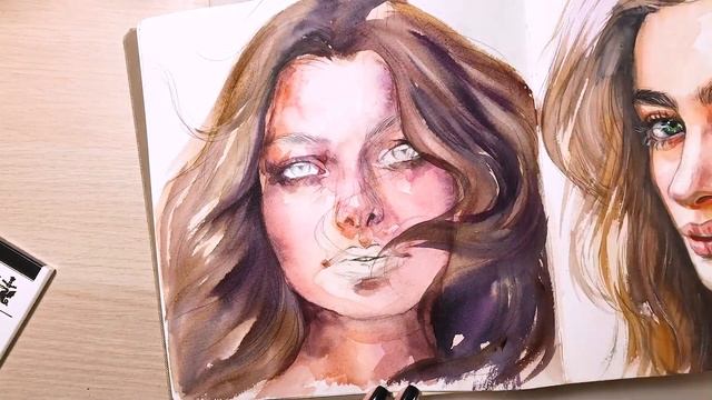 Скетчим вместе 17/ Fast Sketch with comments смотреть онлайн