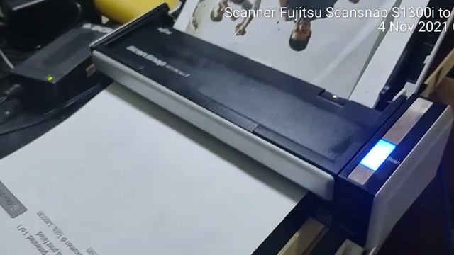 Scanner Fujitsu Scansnap S1300i ganti roller смотреть онлайн