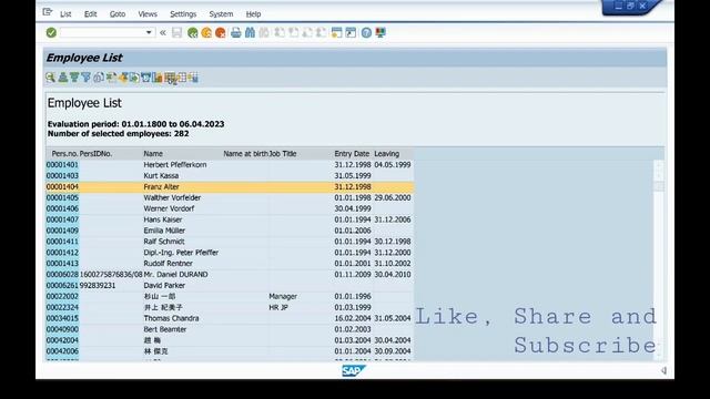 Standard Report#Variant in SAP HCM@SAP HCM and Success Factors for beginners смотреть онлайн
