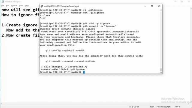 Git ignore Explained #Gitignore Devops - Devops Tutorial For Beginners смотреть онлайн