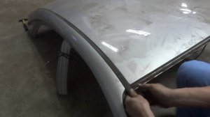 Lacetti. замена полотна крыши.