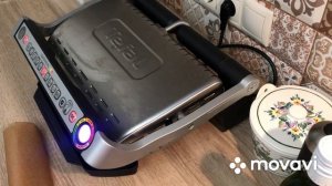 Стейк форели на гриле Tefal optigrill xl