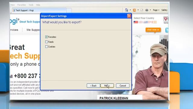 Internet Explorer® 8: How to export the favorite's folder on Windows® XP? смотреть онлайн