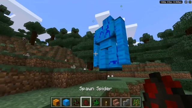 HUGE IRON GOLEM !!!! - Minecraft PE Addon (Alex's Guardian Addon) смотреть онлайн
