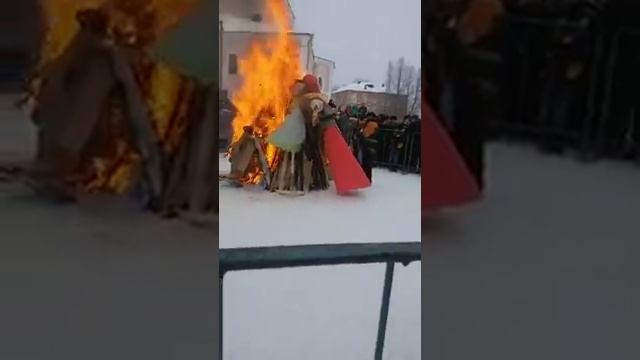 ( праздник масленица) в городе Валдай смотреть онлайн