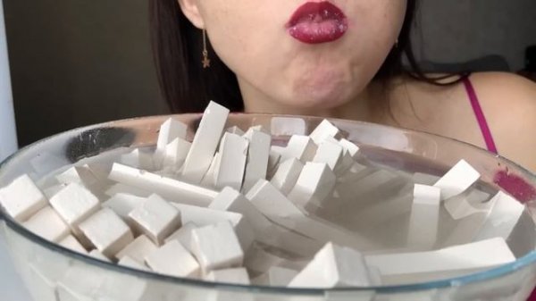 Школьный мел/School chalk/ASMR CRUNCH