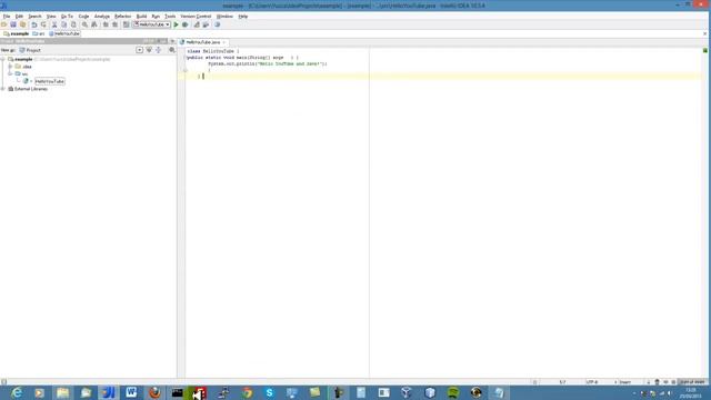 Java Tutorial #4 Hello World in Netbeans and Intellij from Yucca, developer with a brain tumor! смотреть онлайн