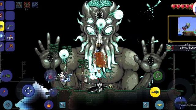 beating moon lord Terraria смотреть онлайн