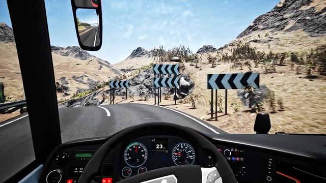 "MAN Lion's Coach 3rd Gen" (Narrow Roads) Tourist Bus Simulator [Logitech G920] Gameplay смотреть онлайн