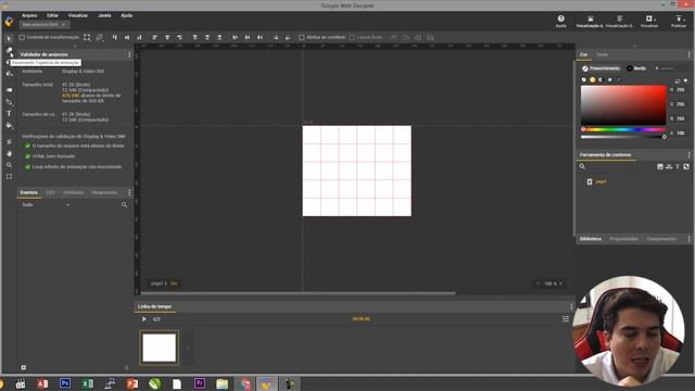 GOOGLE ADS GOOGLE WEB DESIGNER TUTORIAL PORTUGUÊS ANÚNCIOS DISPLAY ANIMAÇÃO BANNER SITE 2021 смотреть онлайн