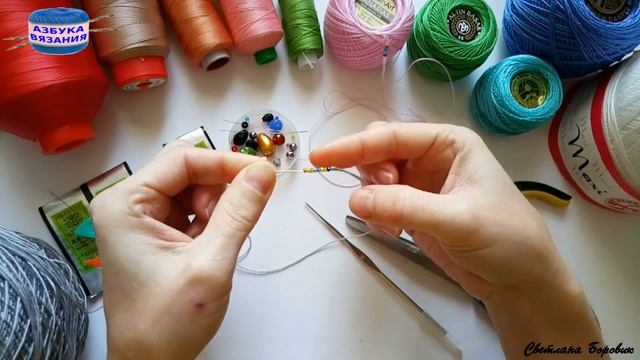 Основы плетения фриволите для начинающих видео урок 1 Материалы и инструменты