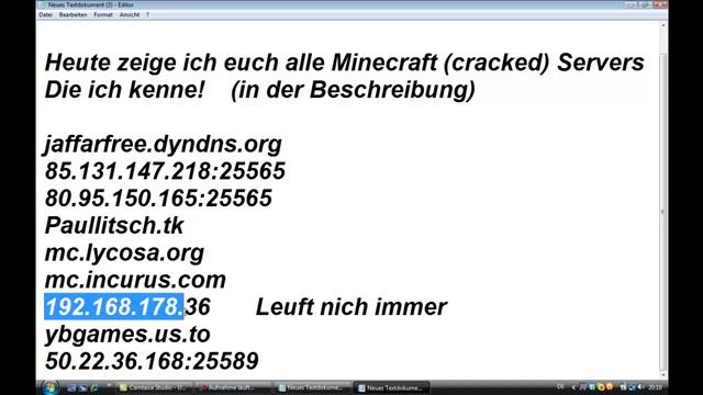 Minecraft (cracked) Server List ★★★★★ смотреть онлайн