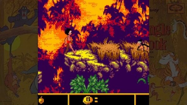 The Jungle Book: Mowgli's Wild Adventure - Game Over (GBC)