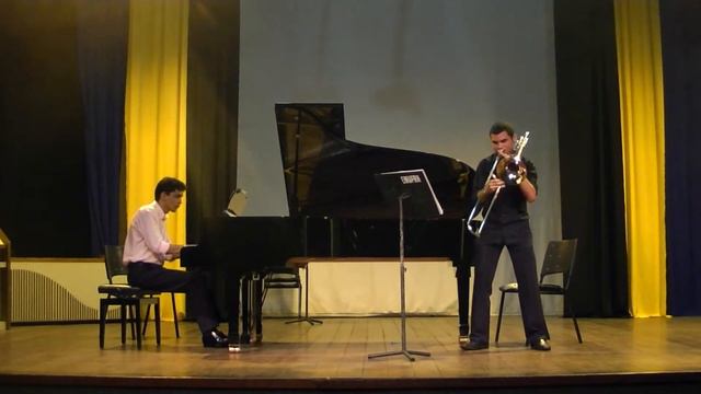 Benedetto Marcelo Sonata Nº 4 - Trombone e Piano смотреть онлайн