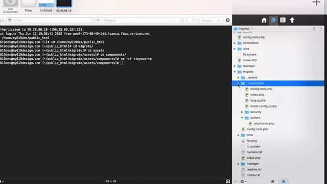 How to migrate MODX Revo to a new server смотреть онлайн