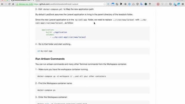 Run Laravel on Docker (using LaraDock v2.2) смотреть онлайн