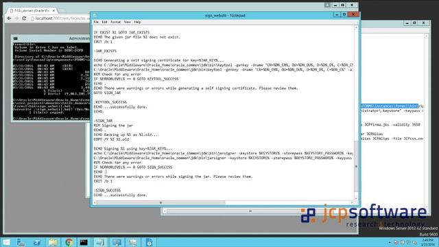 Tutorial Firmar y Certificar Java jars para Forms 12c смотреть онлайн