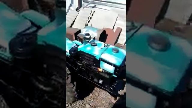 Запуск тяжолого мотоблока ЗУБР после ремонта смотреть онлайн