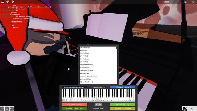 Roblox Got Talent Piano | Sweden - C418 смотреть онлайн
