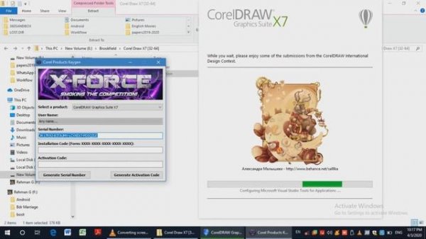 Corel Draw X7 Installation, Crack, Activation code, Activate Corel Draw