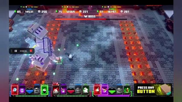 Minecraft Dungeons Obsidian Monstrosity Boss Gameplay смотреть онлайн