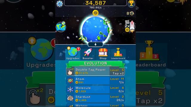 Planet Evolution Idle Clicker Gameplay смотреть онлайн