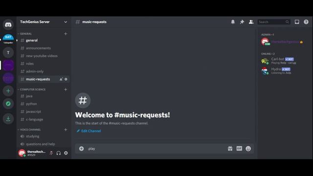Discord Basics #4: How to get music bots discord смотреть онлайн
