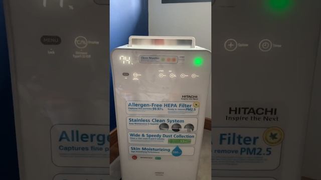 Hitachi Air Purifier EP-M70E Intro смотреть онлайн