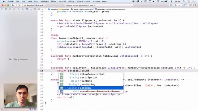 Quickly read JSON data as structs in Swift with quicktype смотреть онлайн