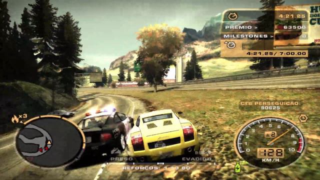 Need For Speed: Most Wanted (2005) - Challenge Series #20 - Pursuit Length смотреть онлайн