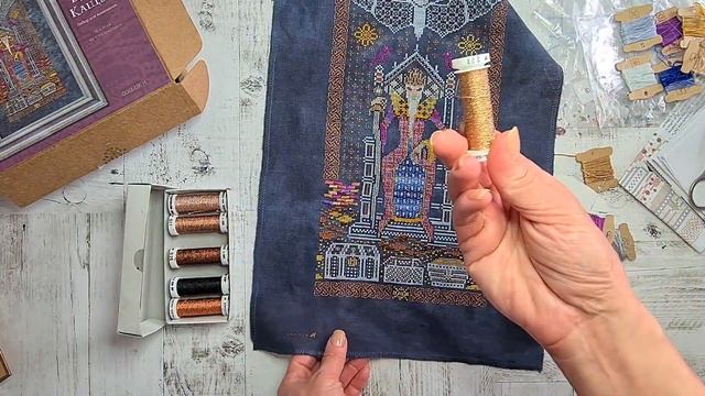 124 Царь Кащей от Owl Forest Embroidery. Распаковка набора и финиш. смотреть онлайн